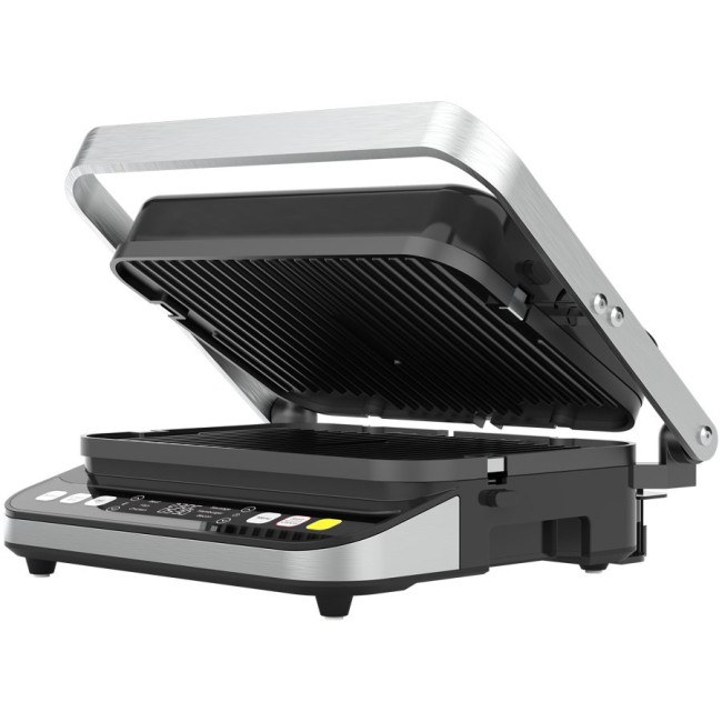 AENO ''Electric Grill EG5: 2000W, 2 heating modes - Lower Grill, Both Grills, 6 preset programs, Defrost, Max opening angle -180°, Temperature regulation, Timer, Removable double-sided plates, Plate size 320*220mm''