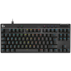 LOGITECH G PRO X TKL RAPID Gaming Keyboard - BLACK - US INT'L - USB - N/A - EMEA28i-935 - LINEAR