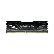 модуль пам'яті 8Gb DDR4 3200MHz  Atria Fly Black ATRIA UAT43200CL18B/8
