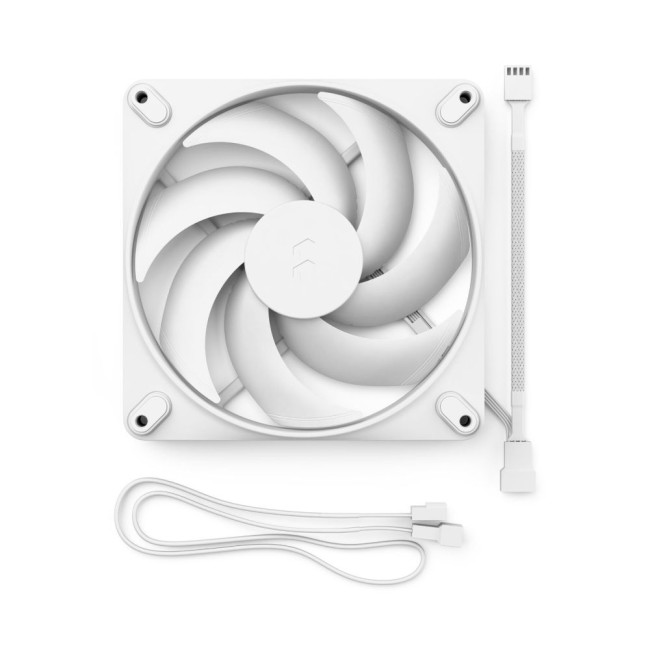 Вентилятор для корпусу 140 мм, білий, PWM, Zero-RPM capability, Momentum 14 White FRACTAL DESIGN Momentum 14 White (FD-F-MO1-1402)
