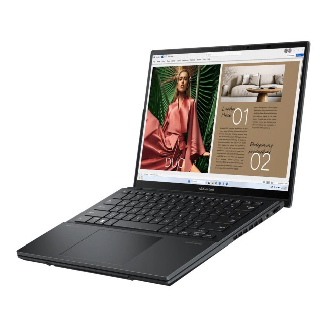ноутбук 2*14_3KT/U9-285H/32/1TB SSD/Intel Arc/W11/Inkwell Gray ASUS UX8406CA-PZ043W (90NB14X1-M001J0)