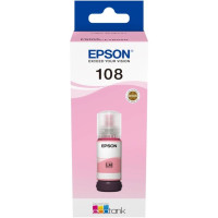 Чорнило світло малинове 70 мл для L8050, L18050 EPSON 108 EcoTank Light Magenta ink  (C13T09C64A)