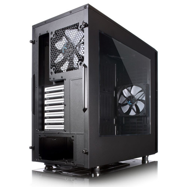 Корпус ATX без БЖ, чорний, скло Define S Black - Windowed FRACTAL DESIGN Define S Black - Windowed (FD-CA-DEF-S-BK-W)