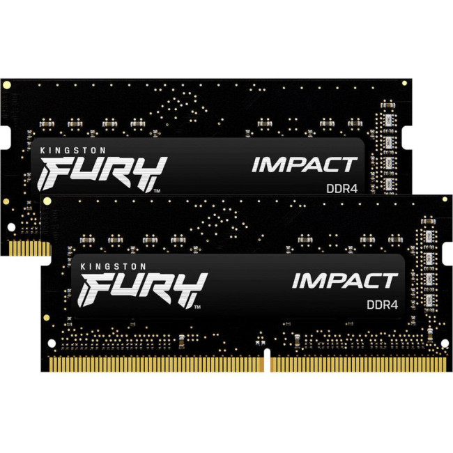 модуль пам'яті 32GB DDR4 3200MHz sodimm Impact (2x16) KINGSTON KF432S20IBK2/32