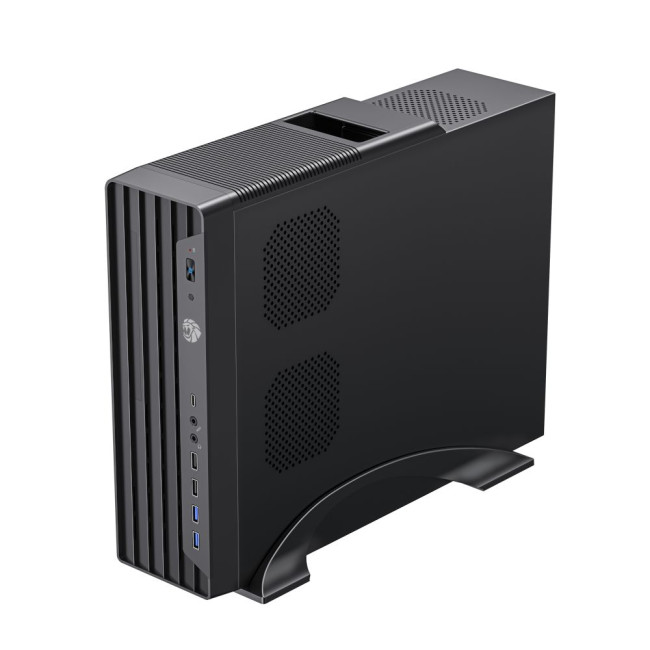 Корпус mATX з блоком живлення SFX  GS-400 80+ Bronze 2usb2.0+2usb3.0+Type-C+CR, slim odd window on f GAMEMAX ST-608-2U2-2U3-TYPE-C-CR-400W