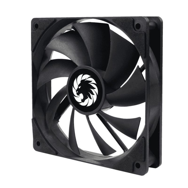 Вентилятор для корпусу120mm/Підшипник/Чорний GAMEMAX GMX-WFBK-BK