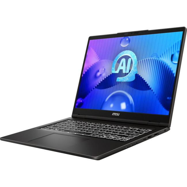 ноутбук 14_2.8K_OLED/U7-155H/16/512GB SSD/Intel Arc/DOS/BL/Solid Gray MSI Venture 14 AI A1MG-030XUA (9S7-14Q221-030)