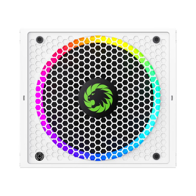 Блок живлення 850W, 80 Gold,ARGB ring fan 140mm,fully modularOPP, OVP, UVP, OCP, OTP, SCP GAMEMAX RGB850 PRO WH