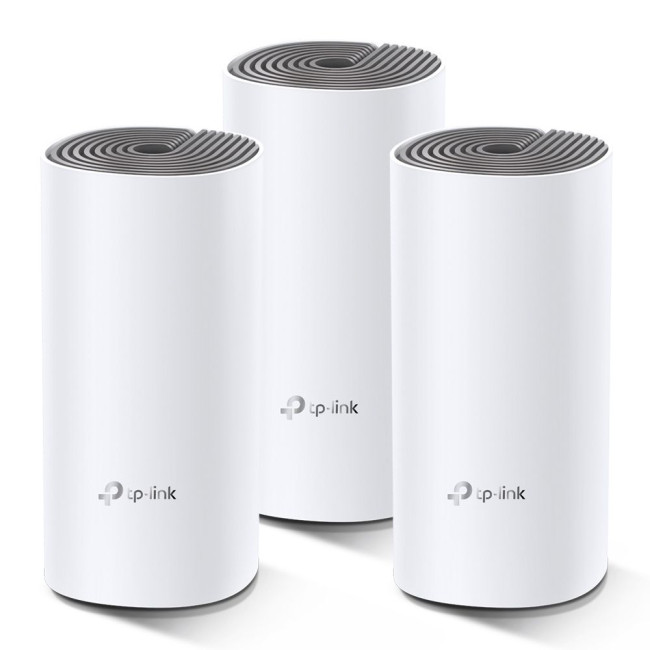 Домашня Mesh Wi-Fi система (3шт у комплекті) TP-LINK Deco E4(3-Pack)