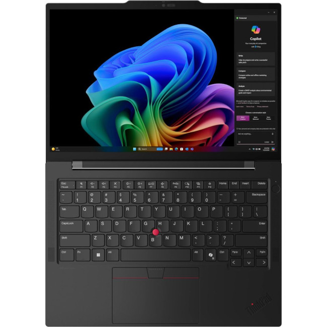 ноутбук 14FM/R7 AI PRO 360/32/512/UMA/W11P/F/BL/Black LENOVO ThinkPad T14s Gen 6 (AMD) (21M1000BRA)