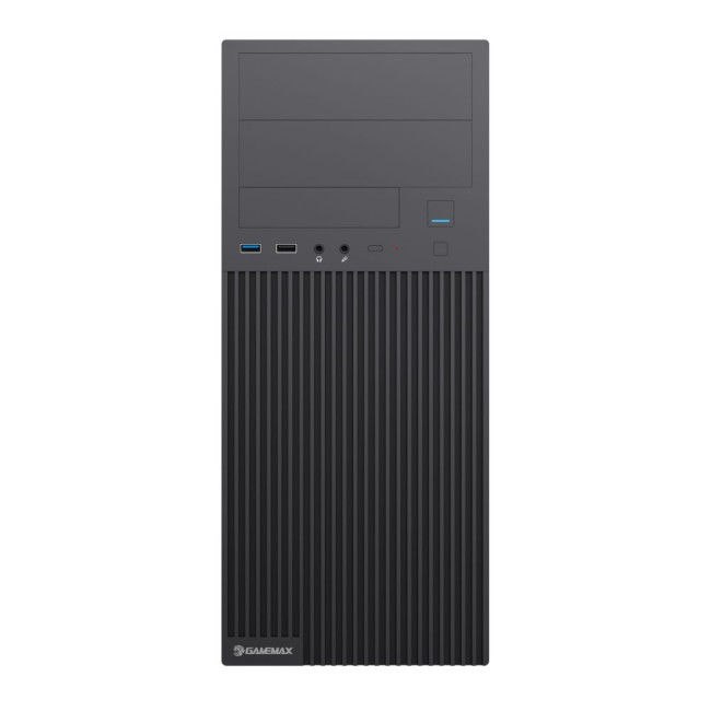 Корпус ATX без блока живлення   1usb2.0_ 1usb 3.0_  HD audio GAMEMAX ET-215-NP-U3