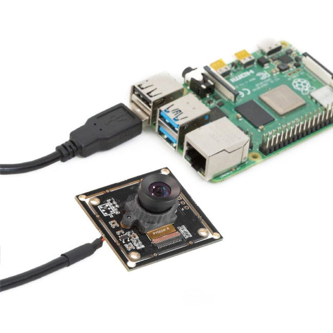Камера 100fps Global Shutter USB Camera Board, 1MP OV9281 UVC Webcam with Low Distortion M12 Lens ARDUCAM OV9281UVC