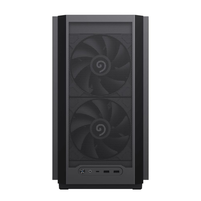 Корпус Micro ATX без блока живлення, чорний, Mini Tower , M-ATX(200mm), Mini ITX GAMEMAX F36 Dark