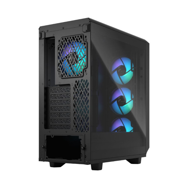 Корпус ATX без БЖ, чорний, скло Meshify 2 Compact Lite RGB Black FRACTAL DESIGN Meshify 2 Compact Lite RGB Bla (FD-C-MEL2C-05)