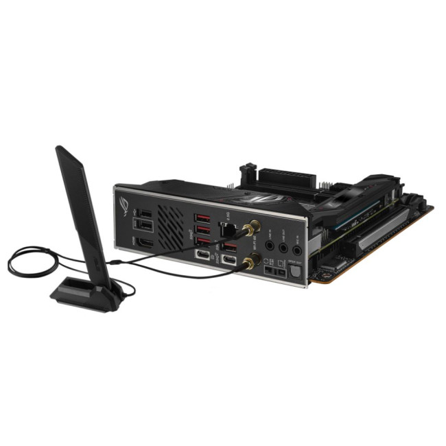 материнська плата sAM5/2DDR5/HDMI/Type-C/1PCIe/2M.2/2SATA/LAN2.5Gb ASUS ROG STRIX B650E-I GAMING WIFI