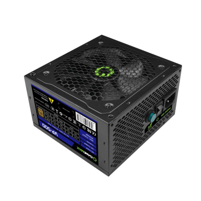 Блок живлення ATX 500W, коробочний, APFC, 12см вент, 80+Bronze GAMEMAX VP-500