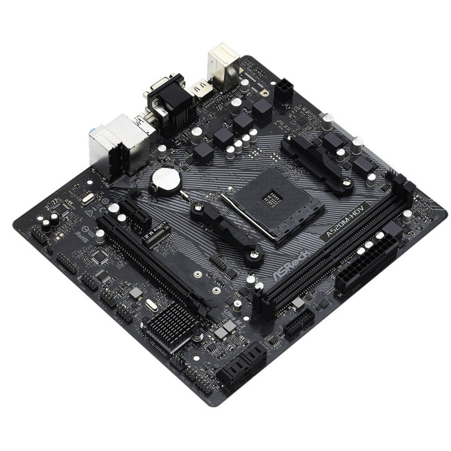 Материнська плата AMD AM4 A520 2DDR4 1PCIex16 VGA/DVI/HDMI ASROCK A520M-HDV