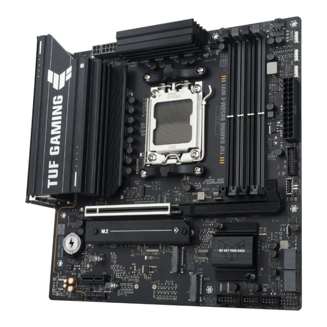 материнська плата sAM5/4DDR5/HDMI/2DP/2PCIe/3M.2/4SATA/LAN2.5Gb ASUS TUF GAMING B850M-E WIFI