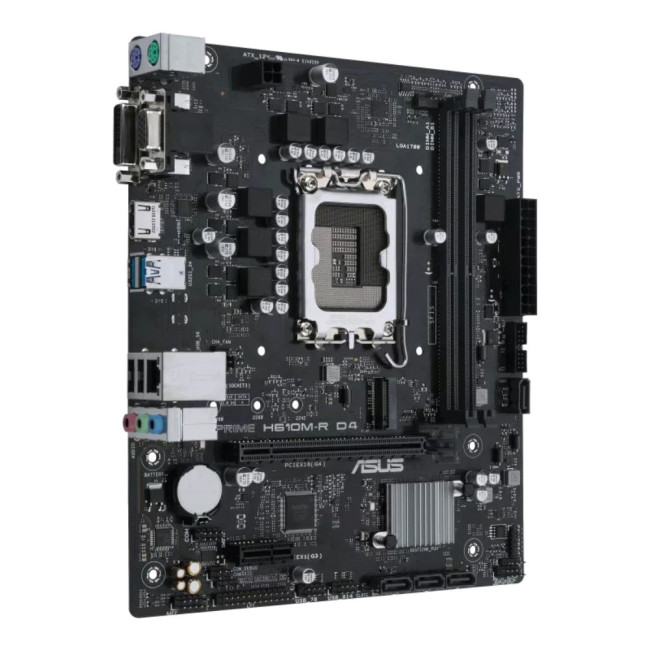 материнська плата s1700/2DDR4/VGA/DVI/HDMI/2PCIe/4SATA/M.2 ASUS PRIME H610M-R D4-SI