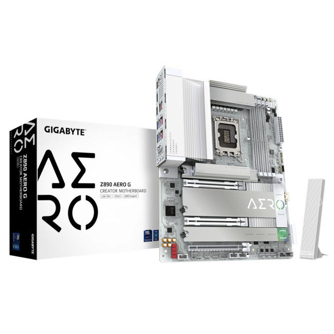 Mатеринська плата s1851 Intel Z890 2xHDMI/TB USB4-C  5xM.2 2x2.5GbE LAN ATX GIGABYTE Z890 AERO G