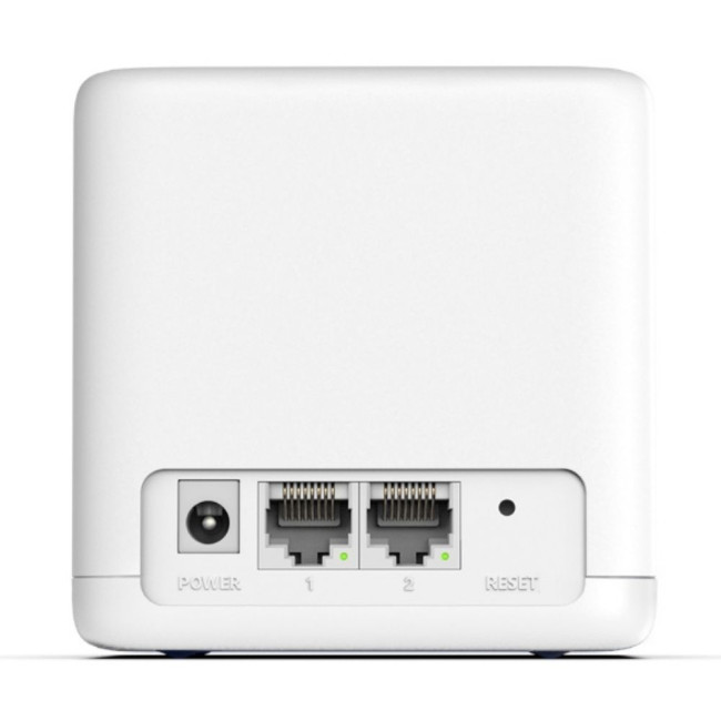 Домашня Mesh Wi-Fi система Mercusys(2шт комплект)AC1300 Whole-Home Mesh Wi-Fi/2x1000Mbps LAN Ports MERCUSYS Halo H30G(2-pack)