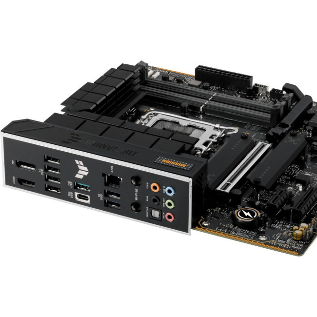 материнська плата s1700/4DDR5/HDMI/DP/3PCIe/4SATA/3M.2/LAN2.5Gb ASUS TUF GAMING B760M-PLUS WIFI II