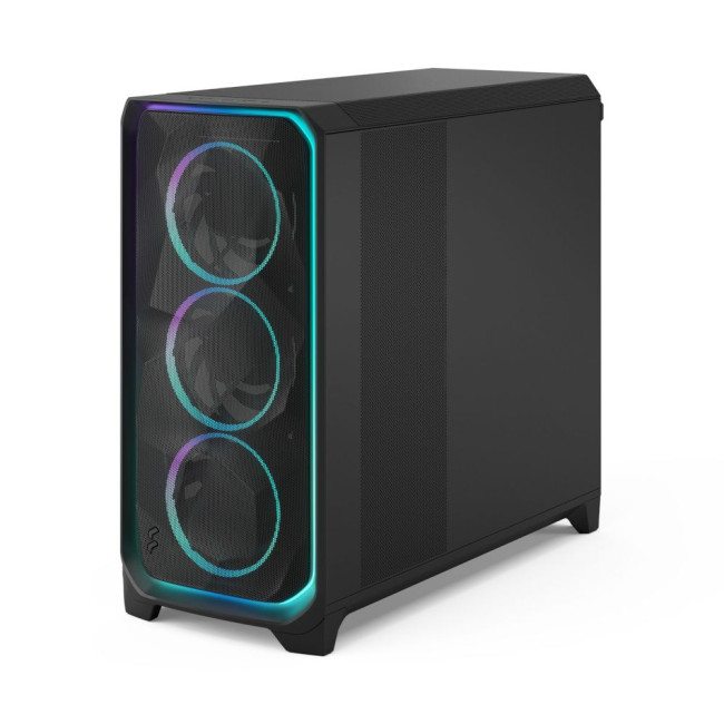 Корпус E-ATX без БЖ, RGB, чорний, затемнене скло Meshify 3 XL Ambience Pro RGB Black TG LT FRACTAL DESIGN Meshify 3 XL Ambience Pro RBTG (FD-C-MES3X-03)
