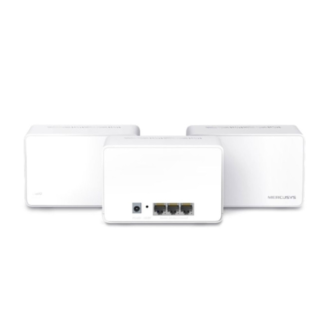 Домашня Mesh Wi-Fi система Mercusys(3шт у комплекті) MERCUSYS Halo H80X(3-pack)