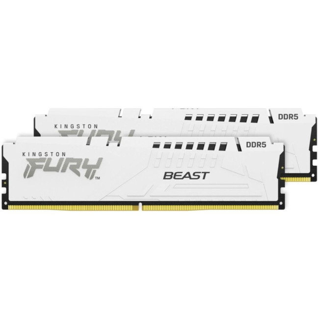 модуль пам'яті 64GB DDR5 5600MHz FURY Beast White EXPO  (2x32) KINGSTON KF556C36BWEK2-64