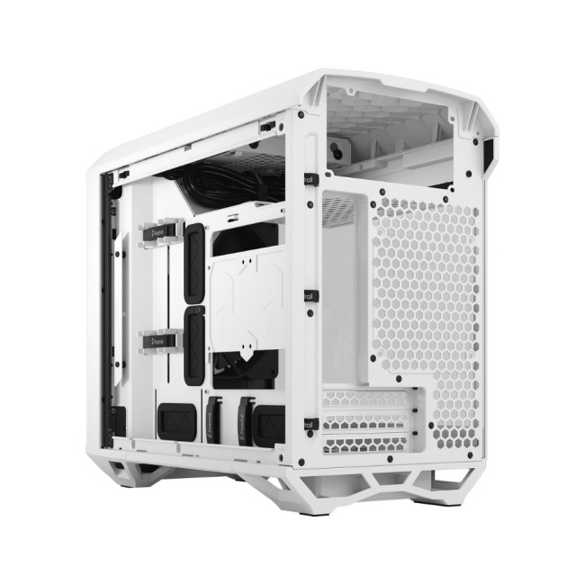 Корпус mini-ITX без БЖ, білий, скло Torrent Nano White TG Clear Tint FRACTAL DESIGN Torrent Nano White TG Clear ti (FD-C-TOR1N-03)