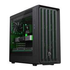 Корпус комп'ютерний Mid Tower без блока живлення  ATX, M-ATX,ITX, Tempered Glass,Mesh,USB3.0x2,Type- GAMEMAX CLAW 460 BK