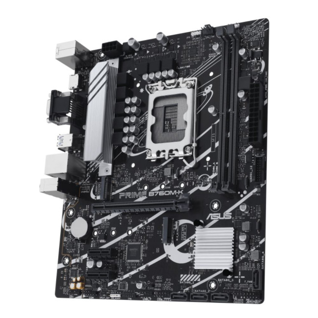 материнська плата s1700/2DDR5/VGA/HDMI/3PCIe/4SATA/2M.2/LAN2.5Gb ASUS PRIME B760M-K