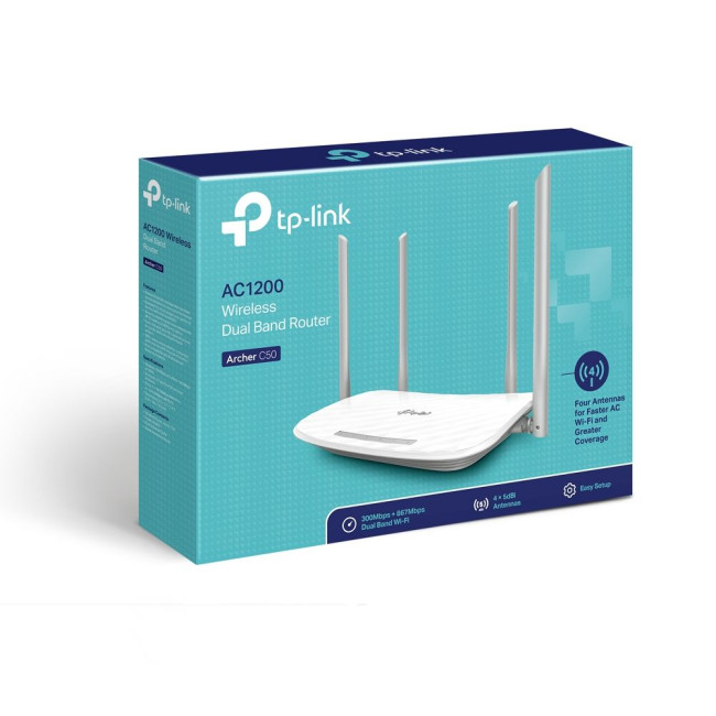 Бездротовий двохдіапазонний Ar TP-LINK Archer C50