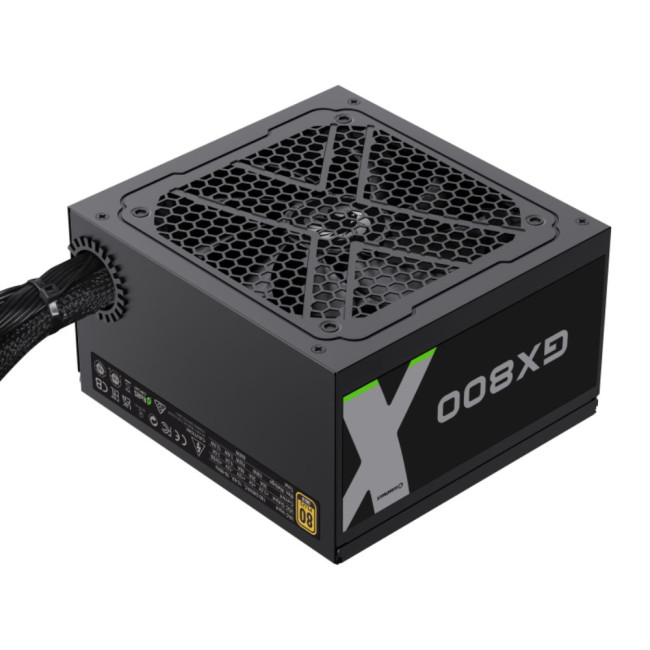 Блок живлення 800W, 80 Gold ,  Smart fan 120mm OTP/ OVP / UVP/ SIP / OCP/ OLP/ OPP/ SCP GAMEMAX GX-800