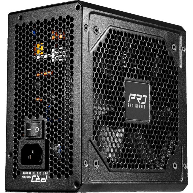 Блок живлення 750W, 80 Pluse BRONZE, PCIe5.1 & ATX 3.1, Native 12V-2x6 (450W), 120mm Fan ASROCK PRO-750B
