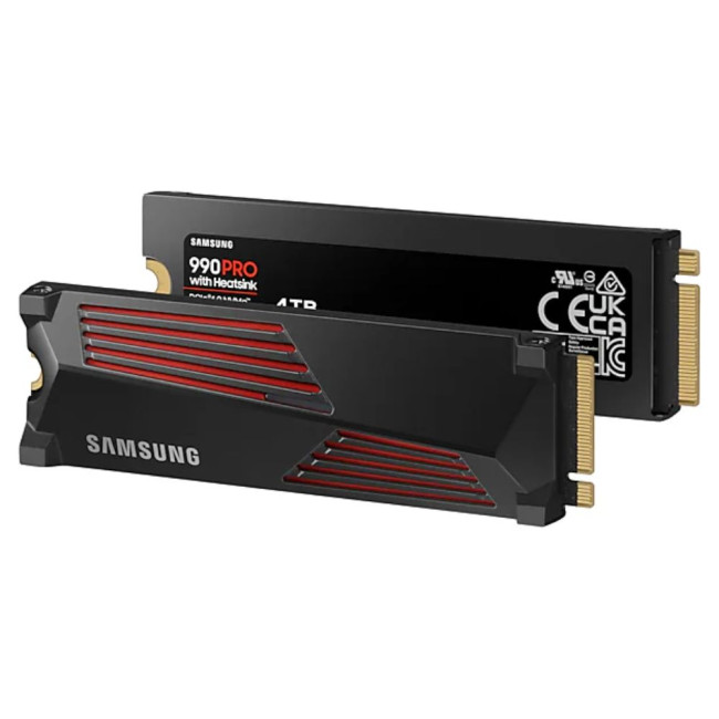 Накопичувач Samsung SSD 990 PRO 4TB PCIe 4.0 M.2 SAMSUNG 990 PRO 4TB PCIe 4.0, MZ-V9P4T (MZ-V9P4T0CW)