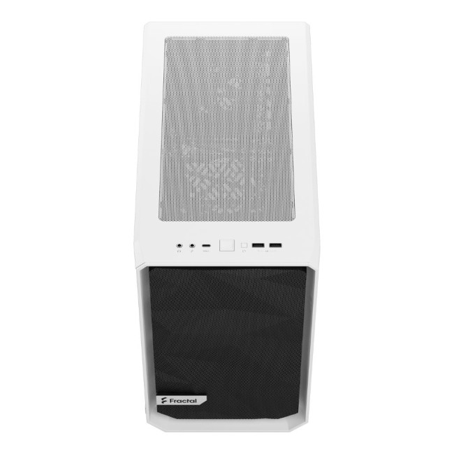 Корпус mini-ITX без БЖ, білий, скло Meshify 2 Nano Wh TG clearTint FRACTAL DESIGN Meshify 2 Nano Wh TG clearTint (FD-C-MES2N-02)