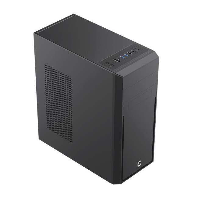 Корпус ATX без блока живлення  2usb2.0_ 2usb 3.0_ type-C_card reader  HD audio Power button lock/Int GAMEMAX ET-213-NP-2U3-TYC-CR-PM