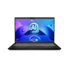 ноутбук 15.6FI/U7-155H/16/512/Intel Arc/W11/BL/Classic Black MSI Modern 15 H AI C1MG-099UA (9S7-15H551-099)