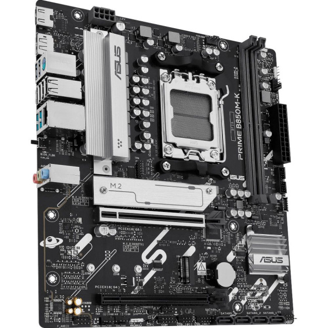 материнська плата sAM5/2DDR5/HDMI/DP/2PCIe/2M.2/4SATA/LAN2.5Gb ASUS PRIME B850M-K
