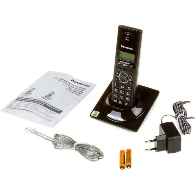 Радіотелефон(чорний) PANASONIC KX-TG1711UAB