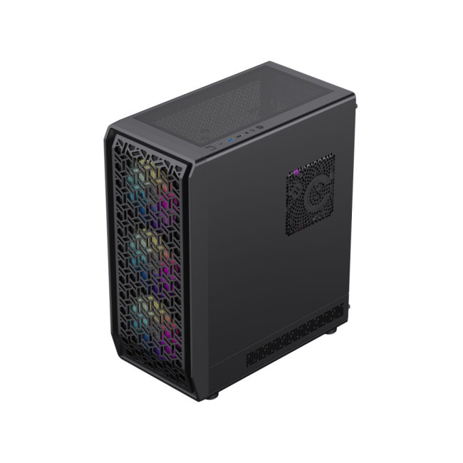 Корпус Micro ATX без блока живлення , загартоване  склоM-ATX、ITX  1*usb 3.0 + 1* usb 2.0+ Type C, Co GAMEMAX Forge COC