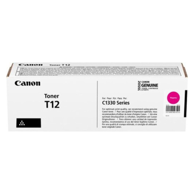 Картридж малиновий 5.3K для iSXC1333 CANON T12 Cartridge Magenta (5096C006AA)
