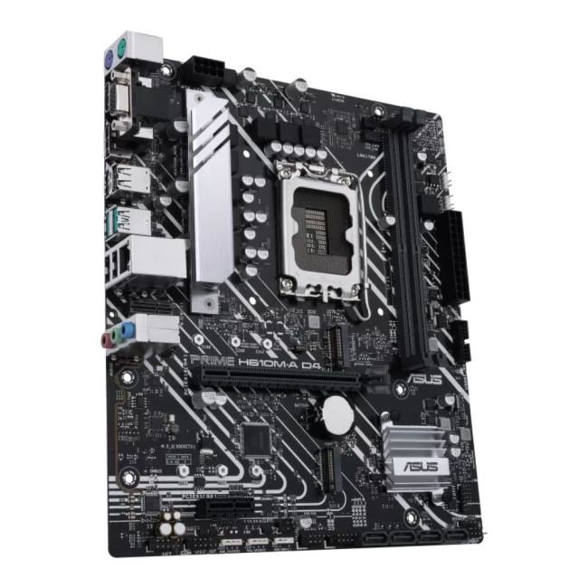 материнська плата s1700/2DDR4/VGA/HDMI/DP/2PCIe/4SATA/2M.2 ASUS PRIME H610M-A D4-CSM
