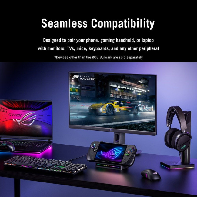 Док-станція ROG Bulwark Dock DG300 ASUS DG300 ROG USB-C DOCK (90XB0A4N-BDS000)