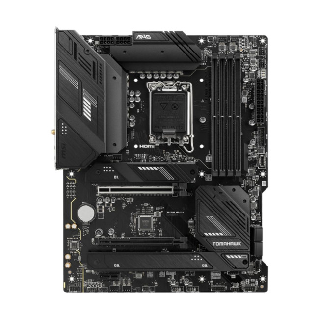 материнська плата s1700/4DDR5/HDMI/DP/3PCIe/4SATA/3M.2/LAN2.5Gb MSI MAG B760 TOMAHAWK WIFI