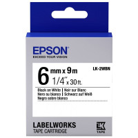 Стрічка для принтера EPSON Tape - LK2WBN Std Blk/Wht 6/9 (C53S652003)