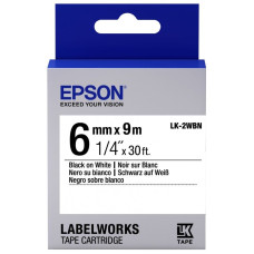 Стрічка для принтера EPSON Tape - LK2WBN Std Blk/Wht 6/9 (C53S652003)