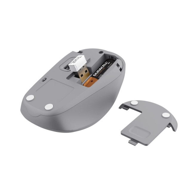 Миша бездротова Yvi+ Silent Wireless Mouse White 1600 dpi TRUST Yvi+ Mouse white (25513)