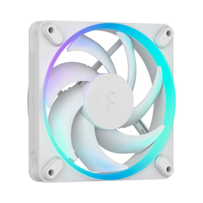 Вентилятор для корпусу 120 мм, білий, ARGB PWM, Zero-RPM capability, Momentum 12 RGB White FRACTAL DESIGN Momentum 12 RGB White (FD-F-MR1-1202)